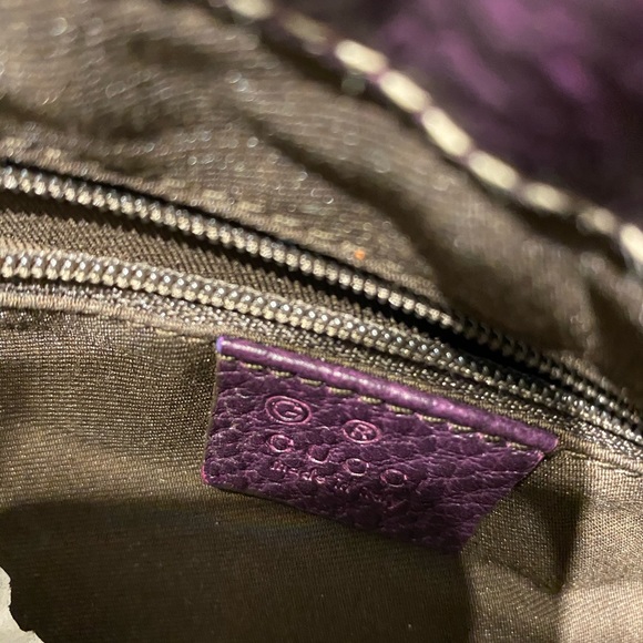 Gucci Half Moon Bamboo Ring Boho Bag - Picture 6 of 8